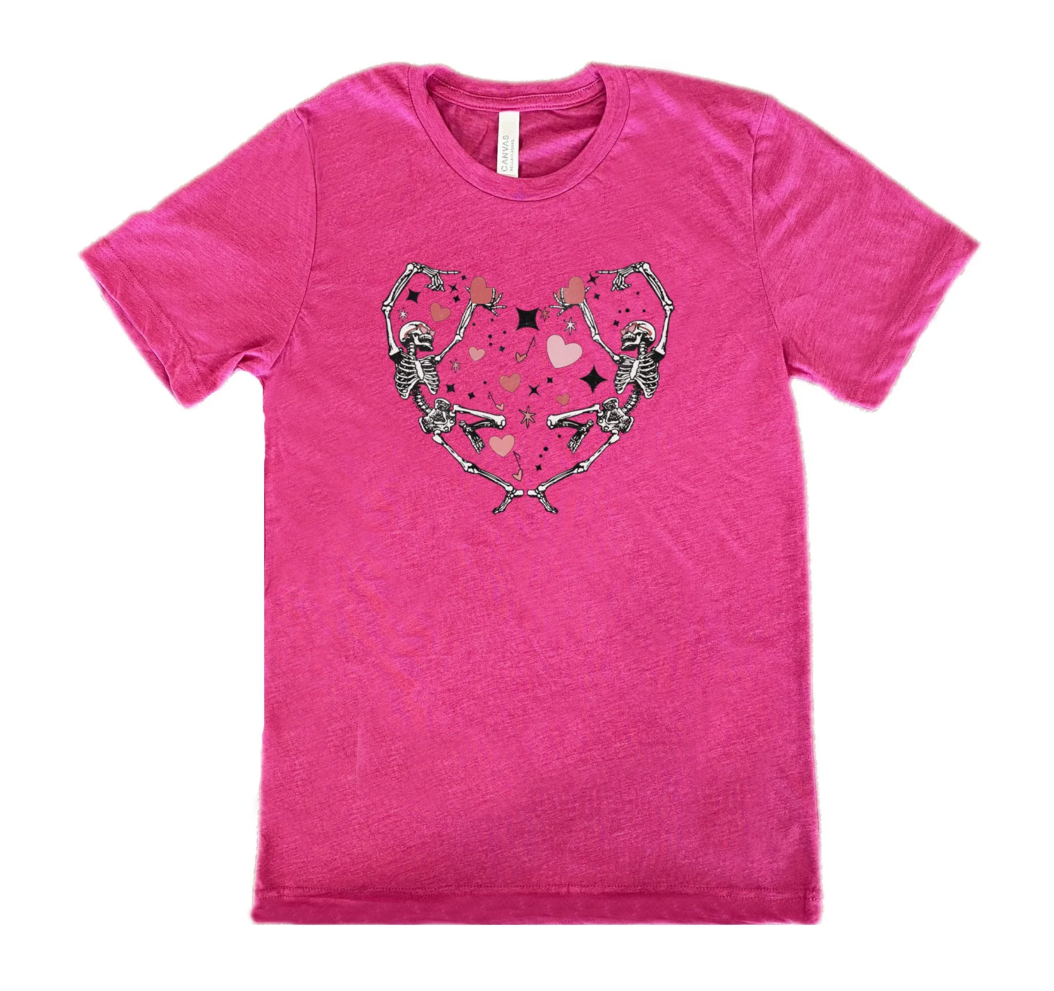 Skeletons Heart Shirt Unisex - Image 11