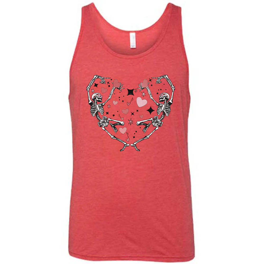 Skeletons Heart Shirt Unisex - Image 8