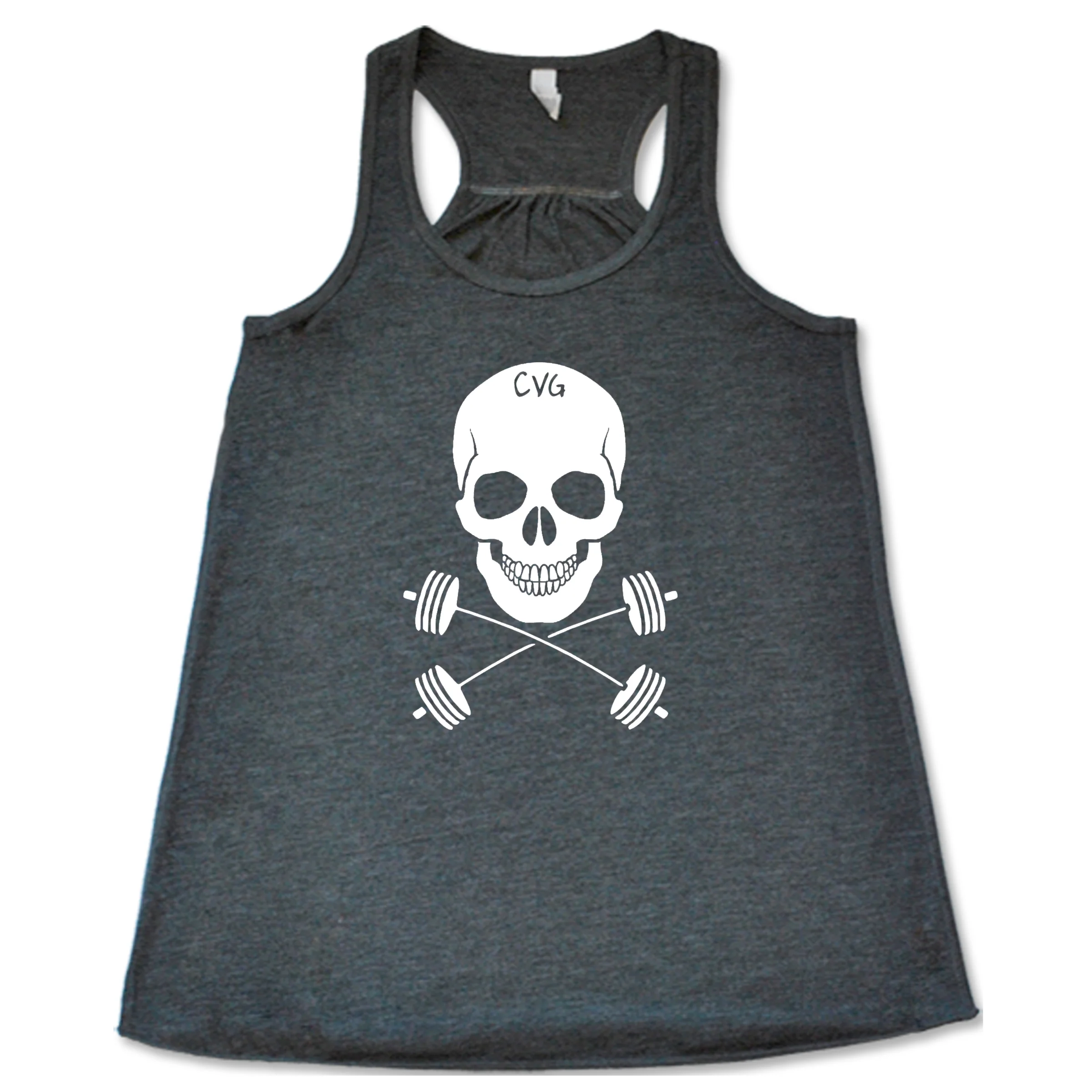 Skull & Barbell Crossbones Shirt - Image 2