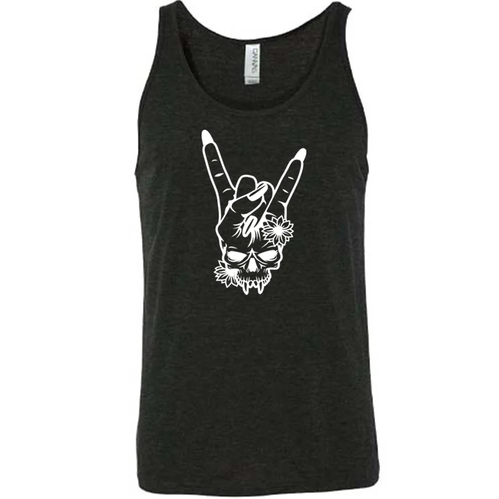 Skull Rocker Hand Shirt Unisex - Image 3