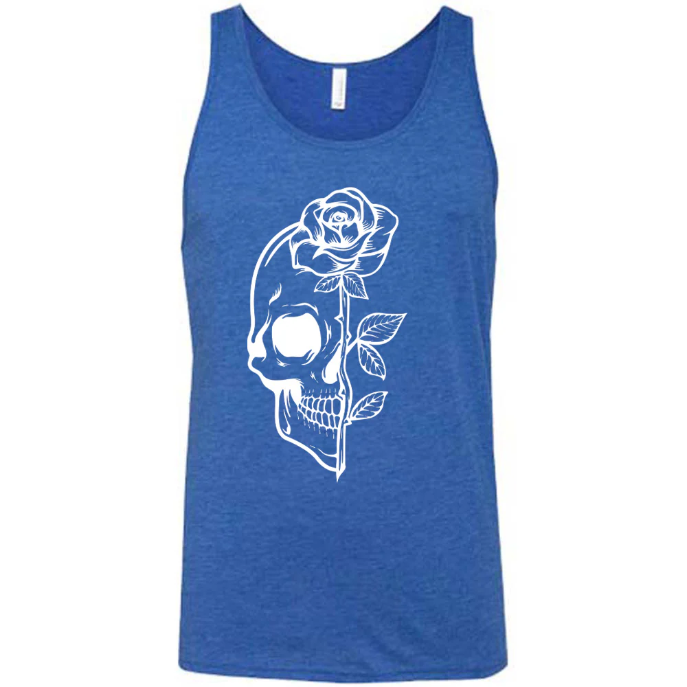 Skull Rose Shirt Unisex - Image 3