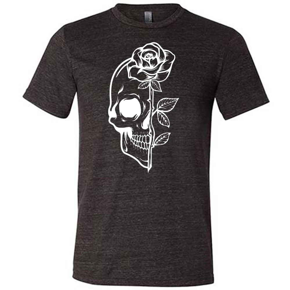 Skull Rose Shirt Unisex - Image 4