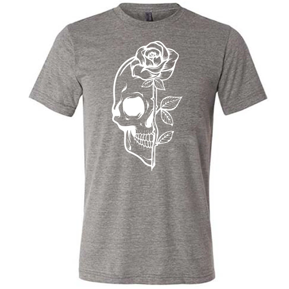 Skull Rose Shirt Unisex - Image 8
