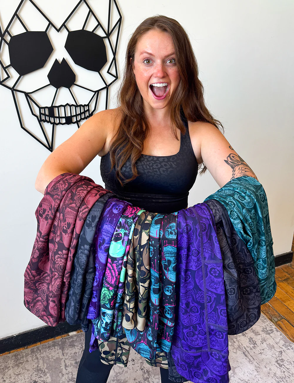 Skull Sealed Series Leggings - Image 4