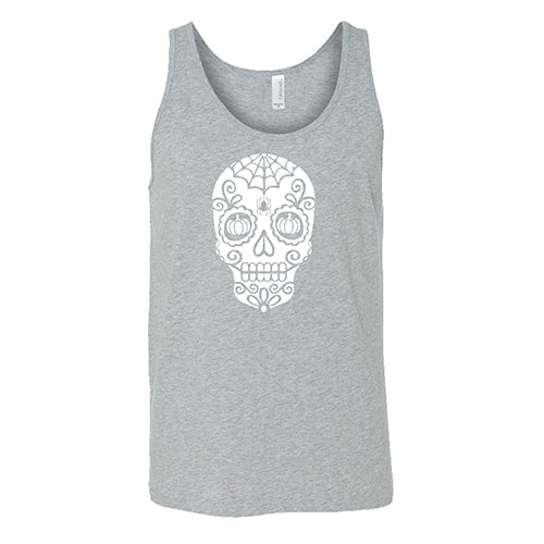 Skull With Pumpkin Eyes Shirt Unisex - Image 8