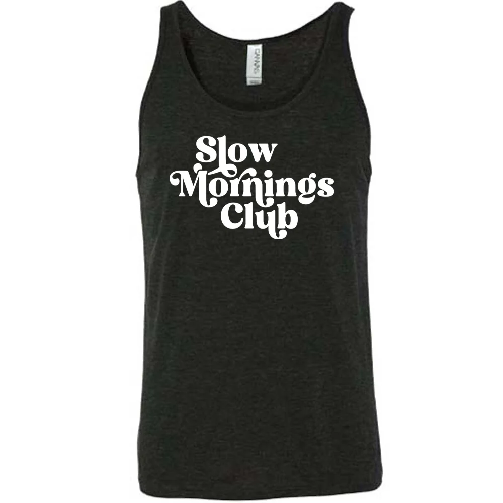 Slow Mornings Club Shirt Unisex - Image 2