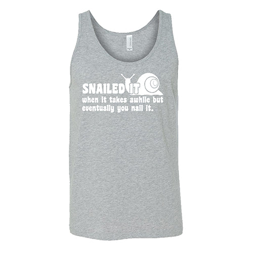Snailed It, When It Takes Awhile But Eventually You Nail It Shirt Unisex - Image 6