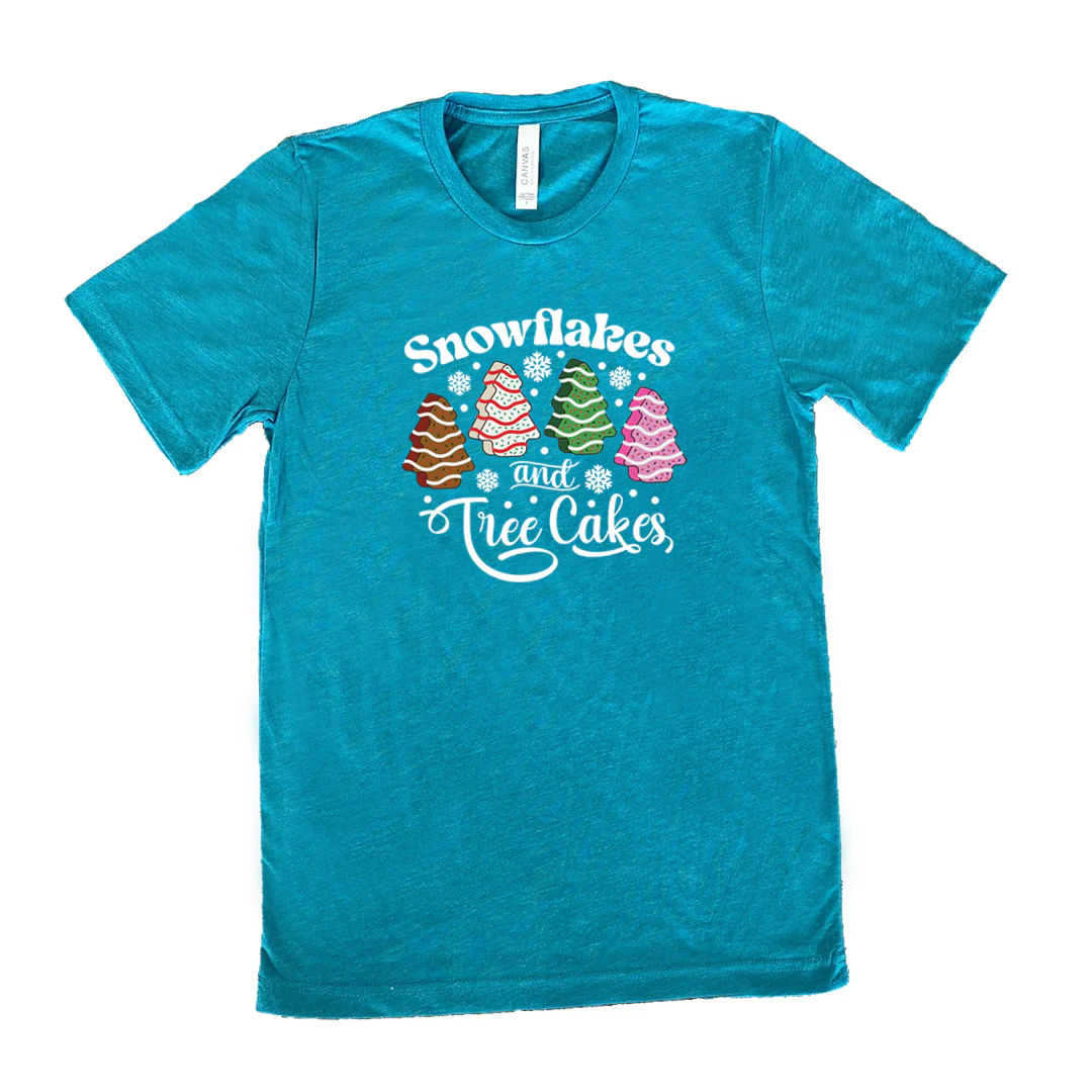 Snowflakes & Tree Cakes Shirt Unisex - Image 11