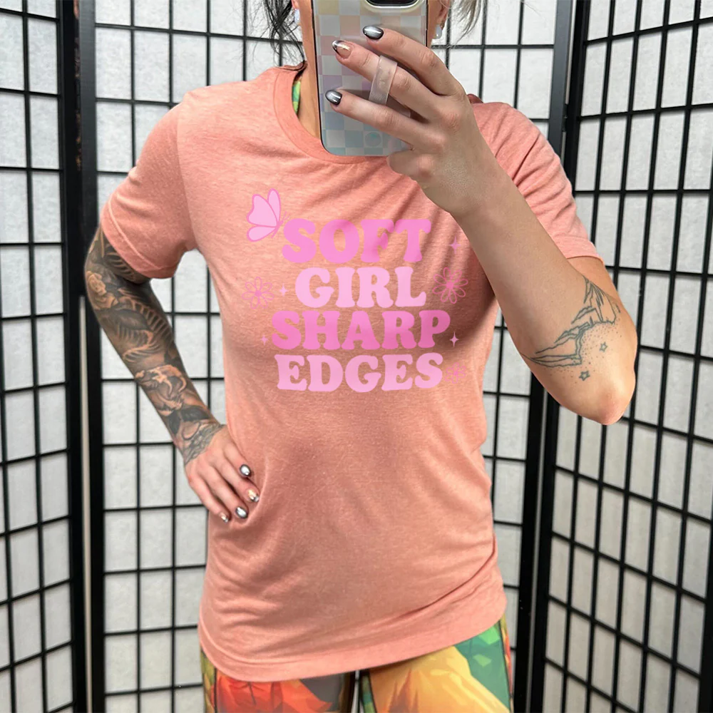 Soft Girl Sharp Edges Shirt Unisex - Image 11