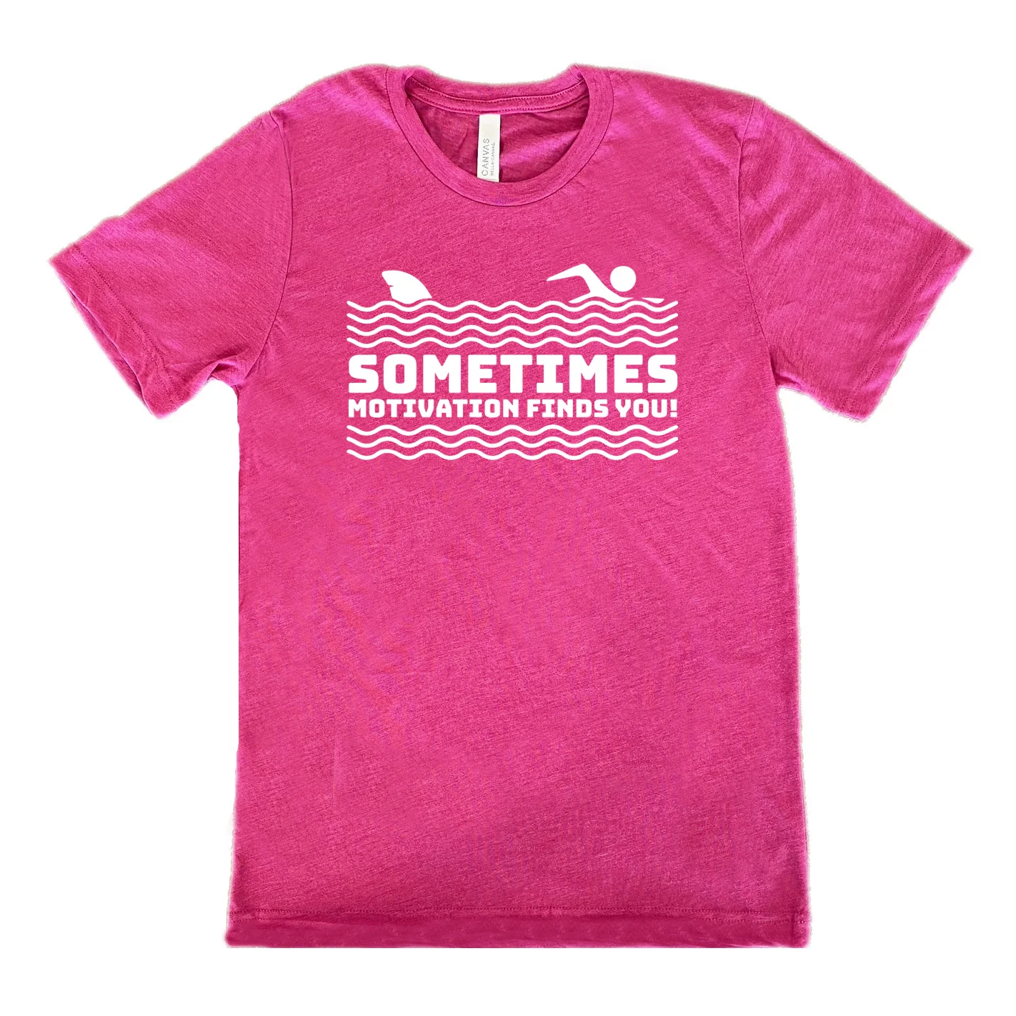 Sometimes Motivation Finds You Shirt Unisex - Image 9