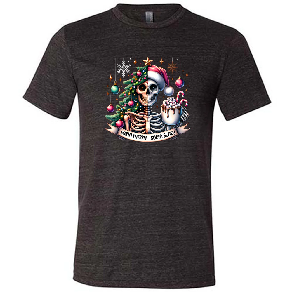 Sorta Merry Sorta Scary Shirt Unisex - Image 2