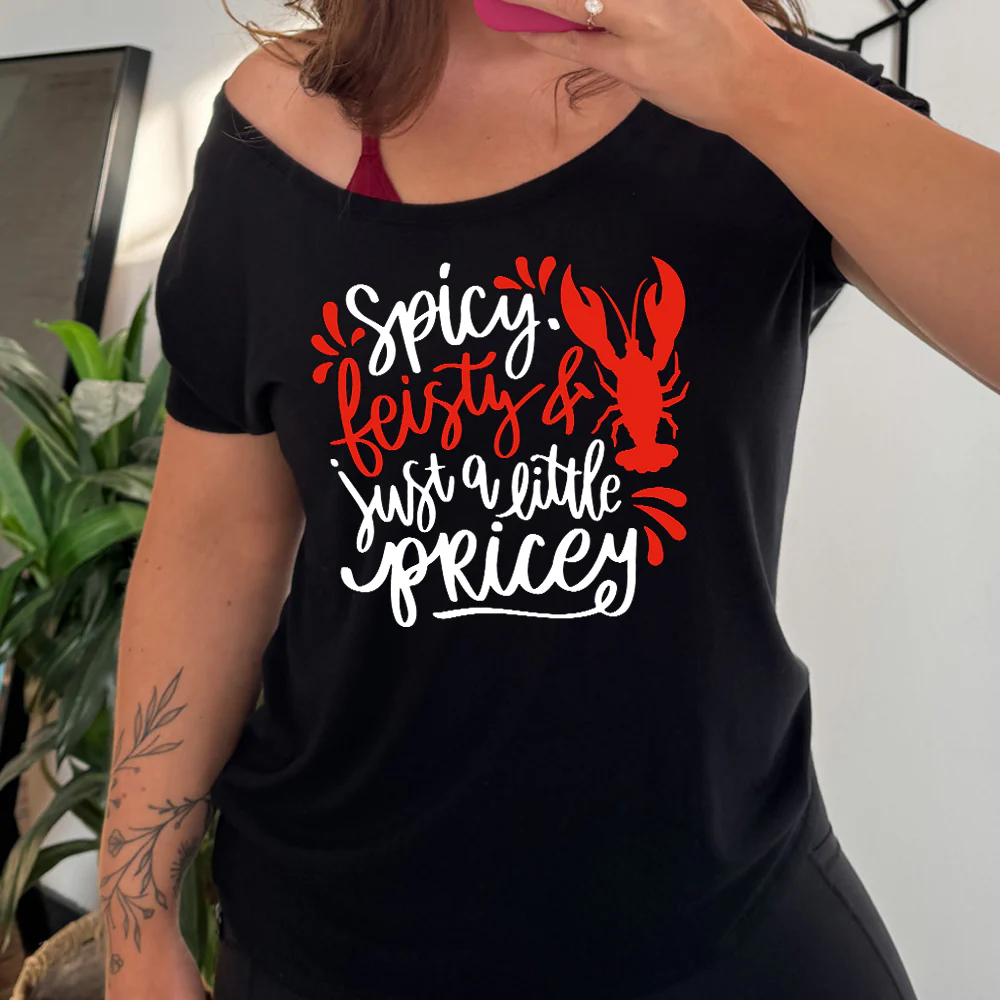 Spicy Feisty & Just a Little Pricey Crawfish | Slouchy Tee