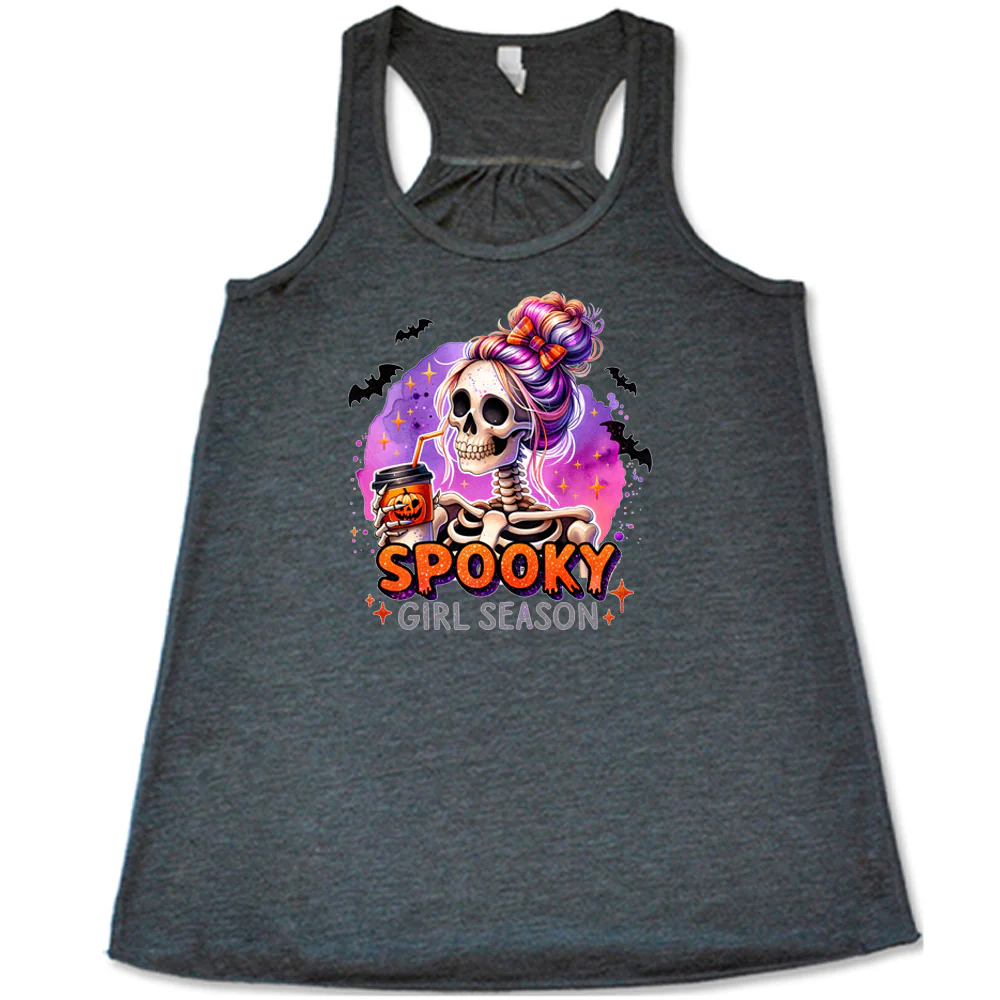 Spooky Girl Season Shirt - Image 3