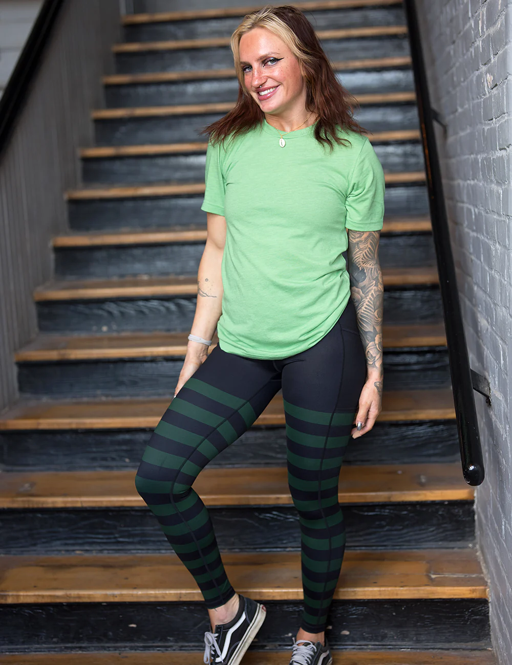 Stripe Hype Leggings - Image 3