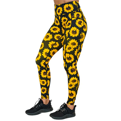 Sunflower Leggings - Image 2