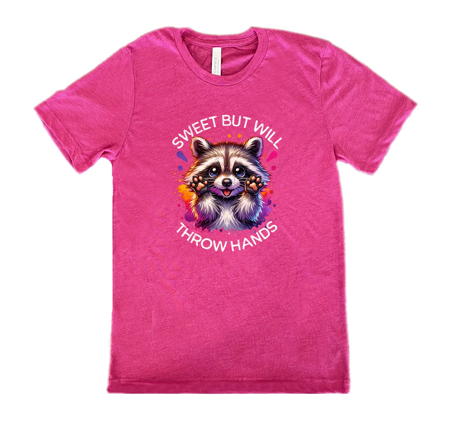 Sweet But Will Throw Hands Shirt Unisex - Image 11