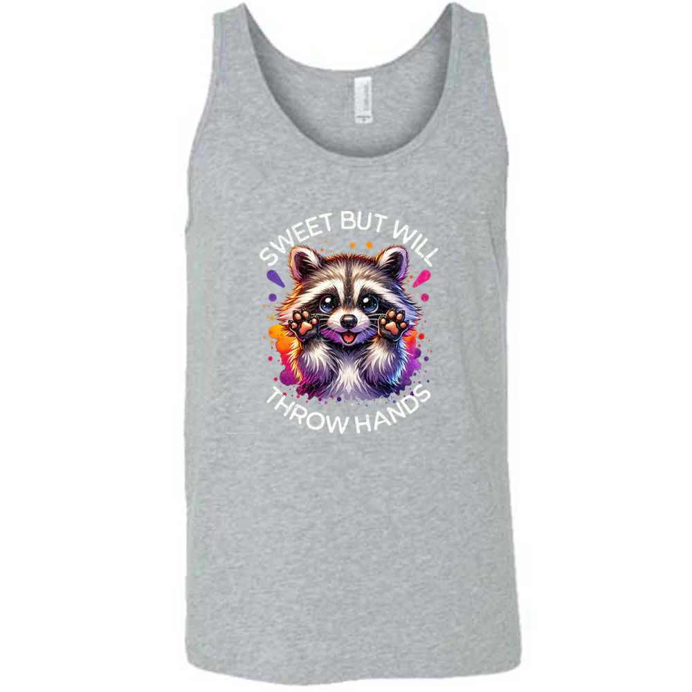 Sweet But Will Throw Hands Shirt Unisex - Image 7