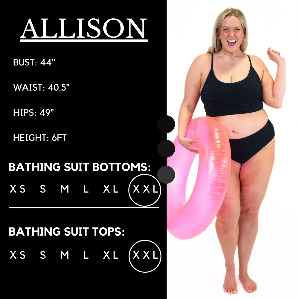 Swimsuit Top | Black Coastline - Image 2