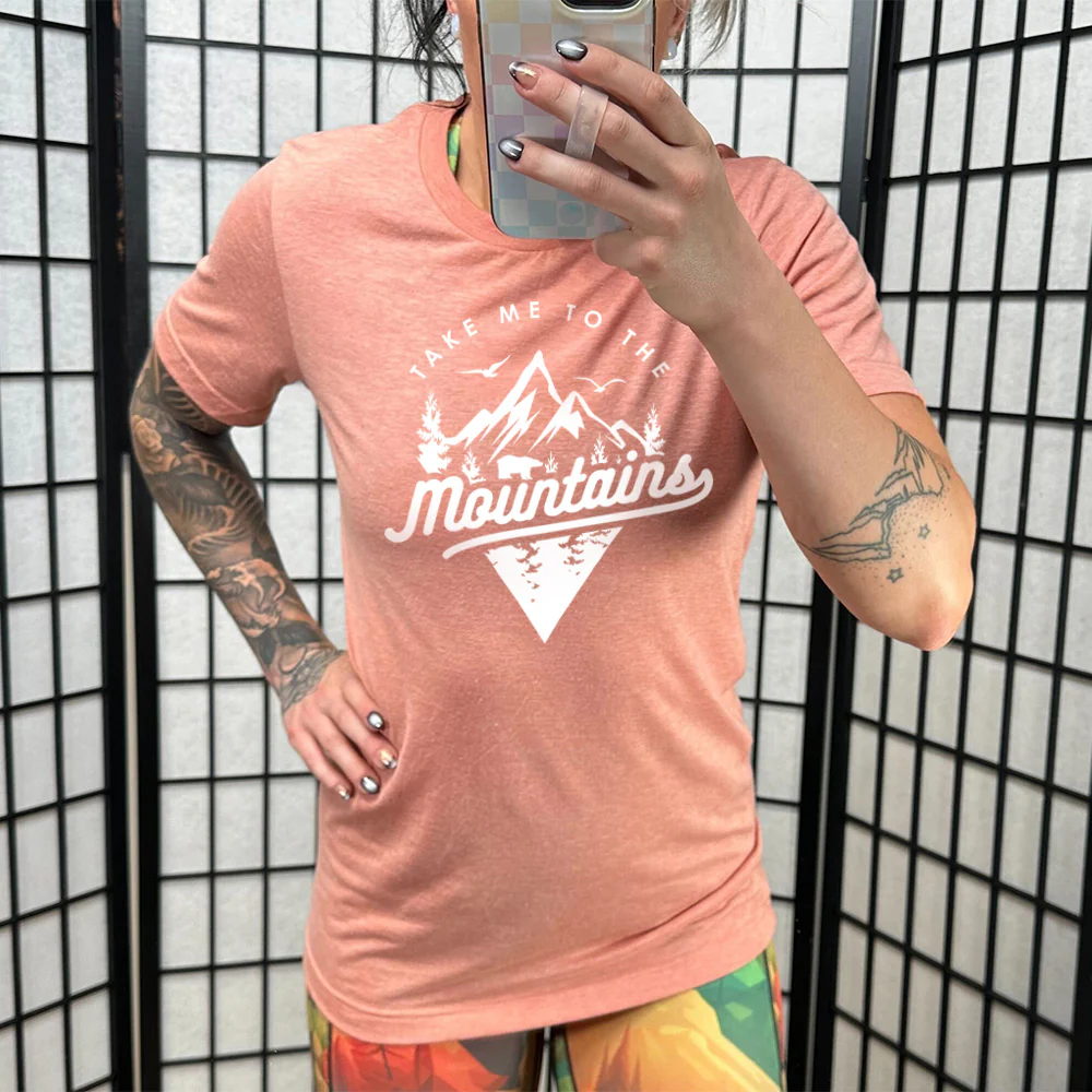 Take Me To The Mountains Shirt Unisex - Image 11