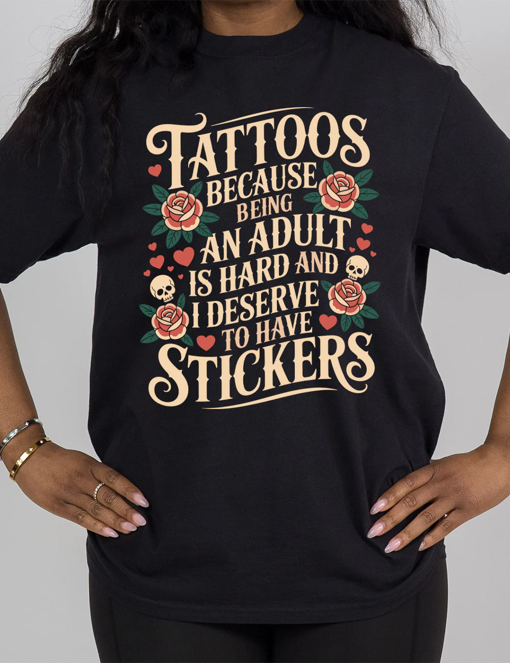 Tattoos Because Being An Adult Is Hard Modern Tee