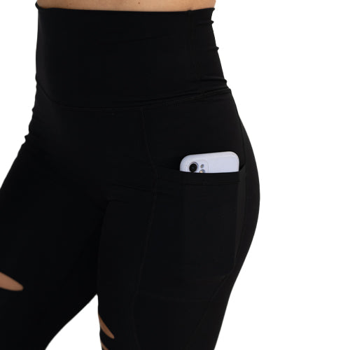 Tear It Up 2.0 Leggings | Black - Image 2