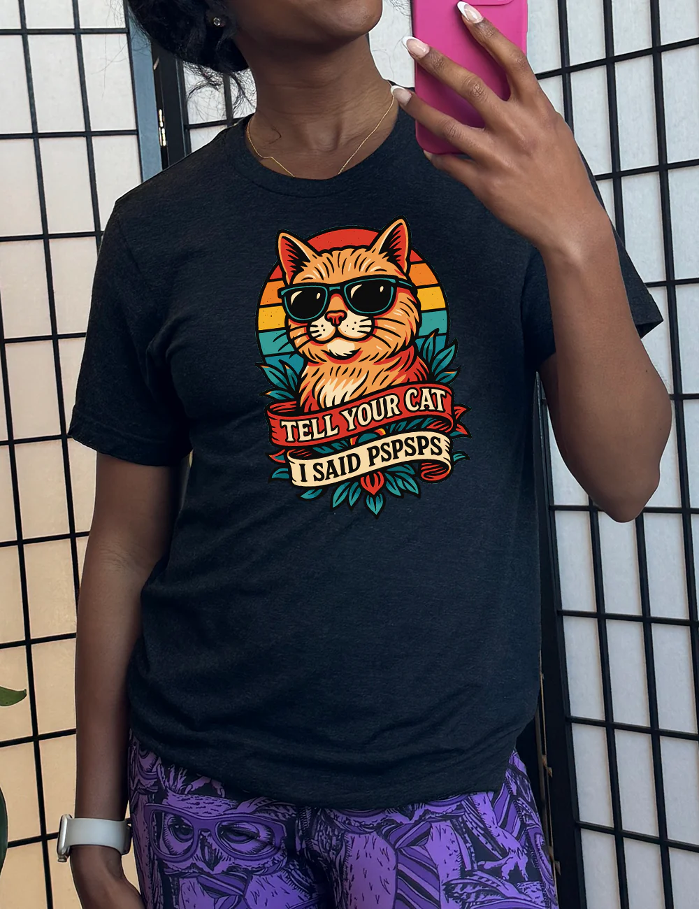 Tell Your Cat I Said Pspsps Shirt Unisex