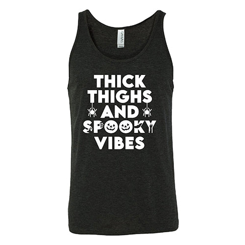 Thick Thighs & Spooky Vibes Shirt Unisex - Image 4