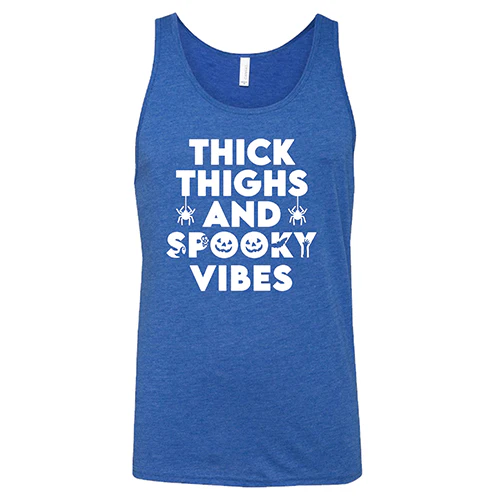 Thick Thighs & Spooky Vibes Shirt Unisex - Image 6