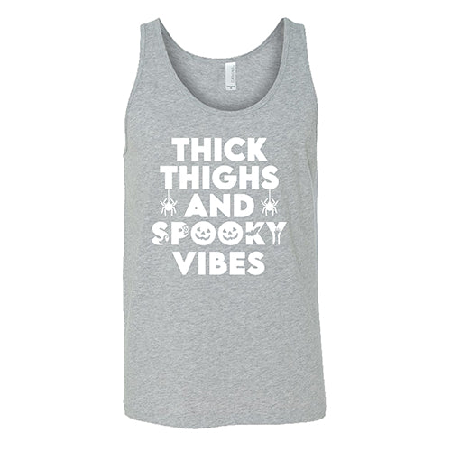 Thick Thighs & Spooky Vibes Shirt Unisex - Image 8