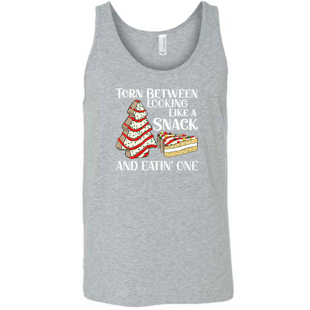 Torn Between Looking Like A Snack And Eating One (With Tree Cakes) Shirt Unisex - Image 5