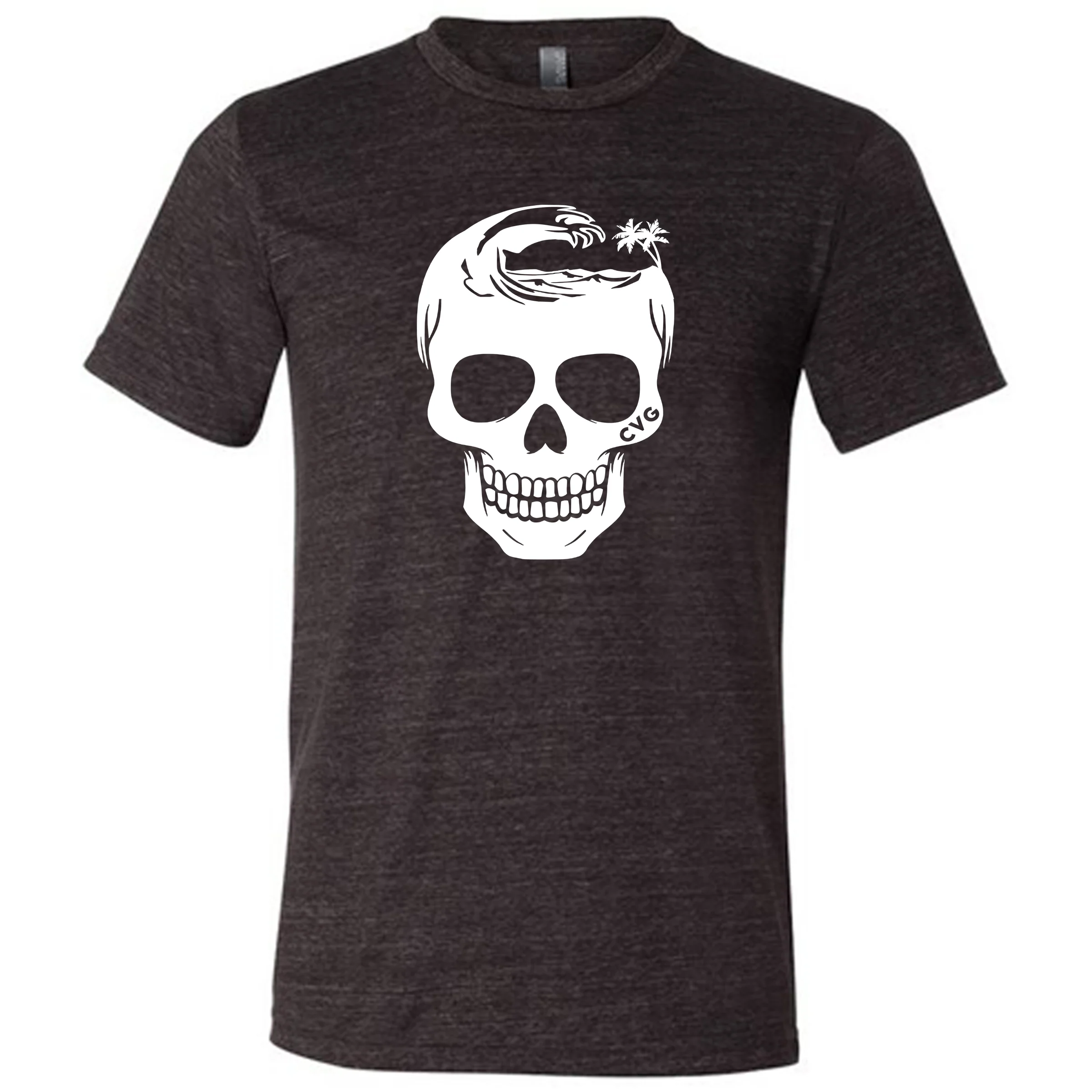 Tropical Skull Shirt Unisex