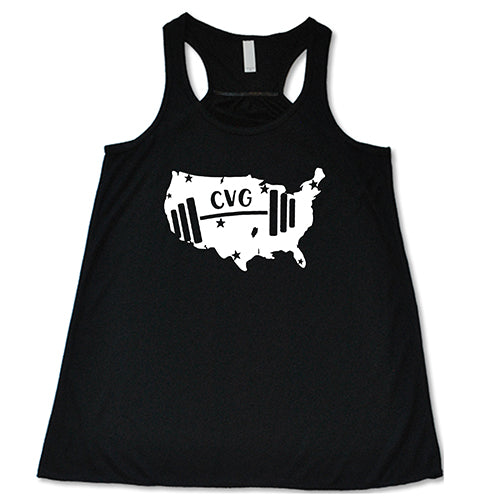 USA & Barbell Shirt - Image 2