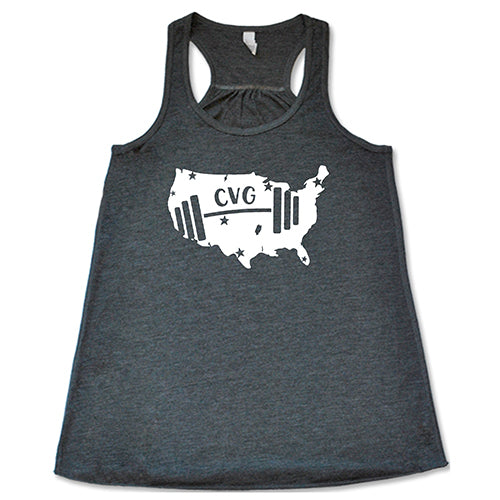 USA & Barbell Shirt - Image 4
