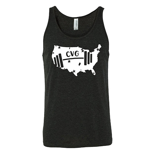 USA & Barbell Shirt Unisex - Image 2