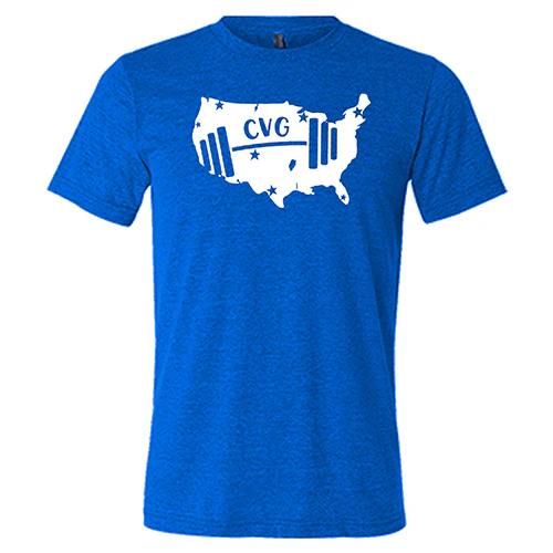 USA & Barbell Shirt Unisex - Image 3