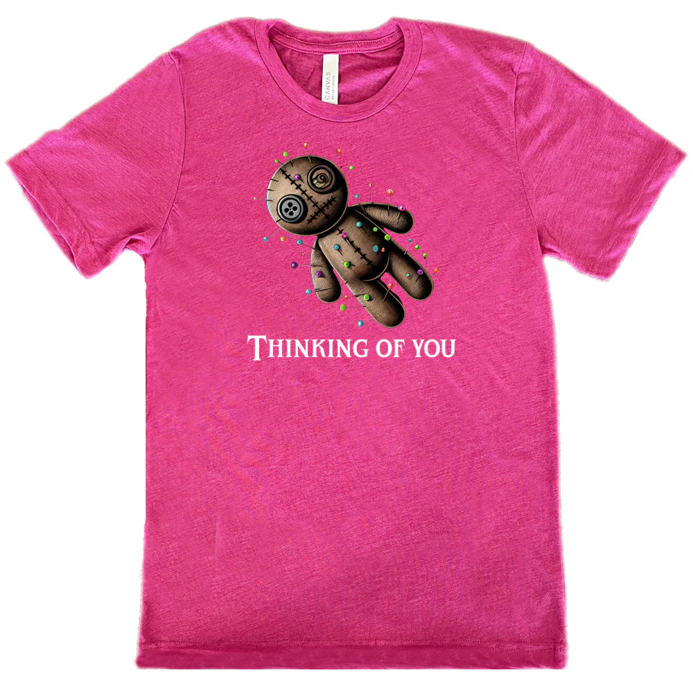 Voodoo Thinking Of You Shirt Unisex - Image 10