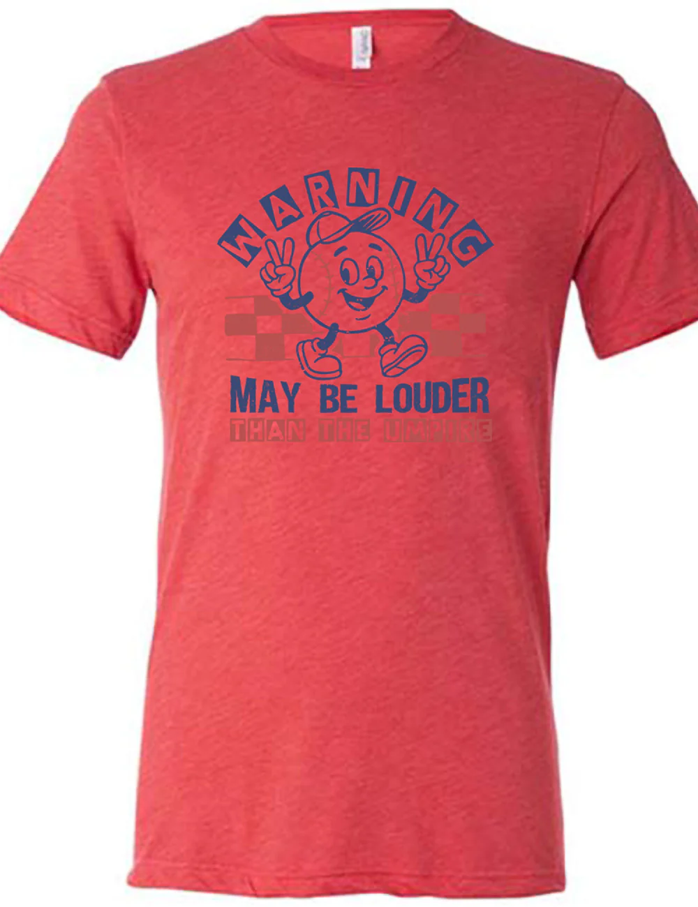 Warning May Be Louder Than The Umpire Shirt Unisex - Image 5