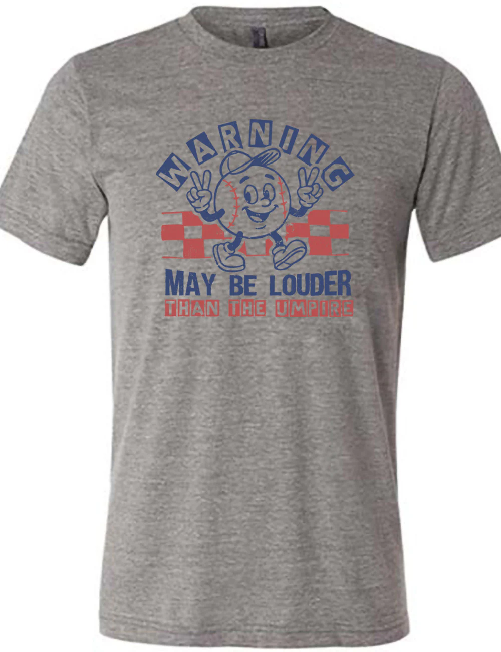 Warning May Be Louder Than The Umpire Shirt Unisex - Image 7