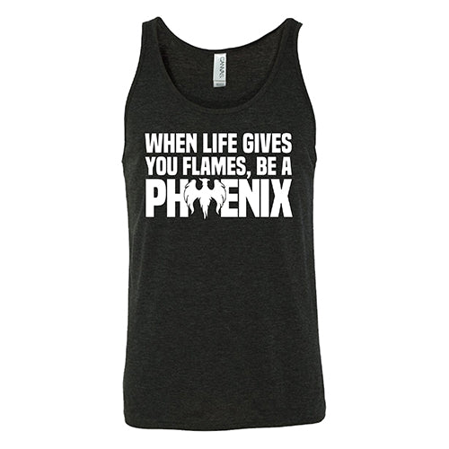 When Life Gives You Flames, Be A Phoenix Shirt Unisex - Image 4