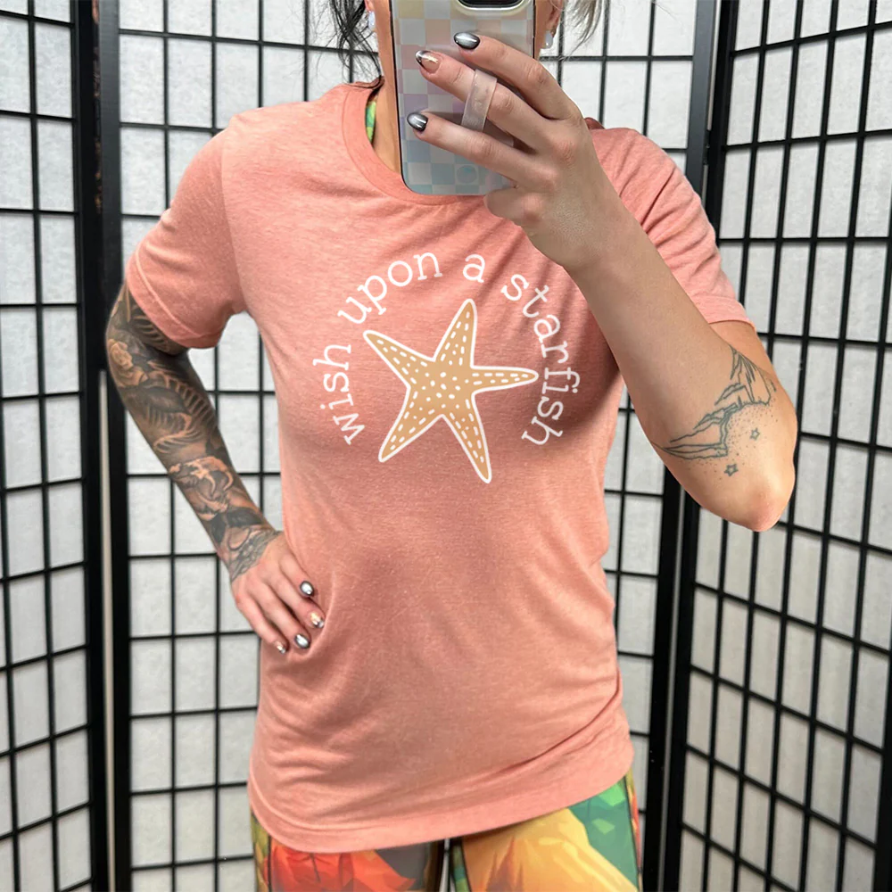 Wish Upon A Starfish Shirt Unisex - Image 11