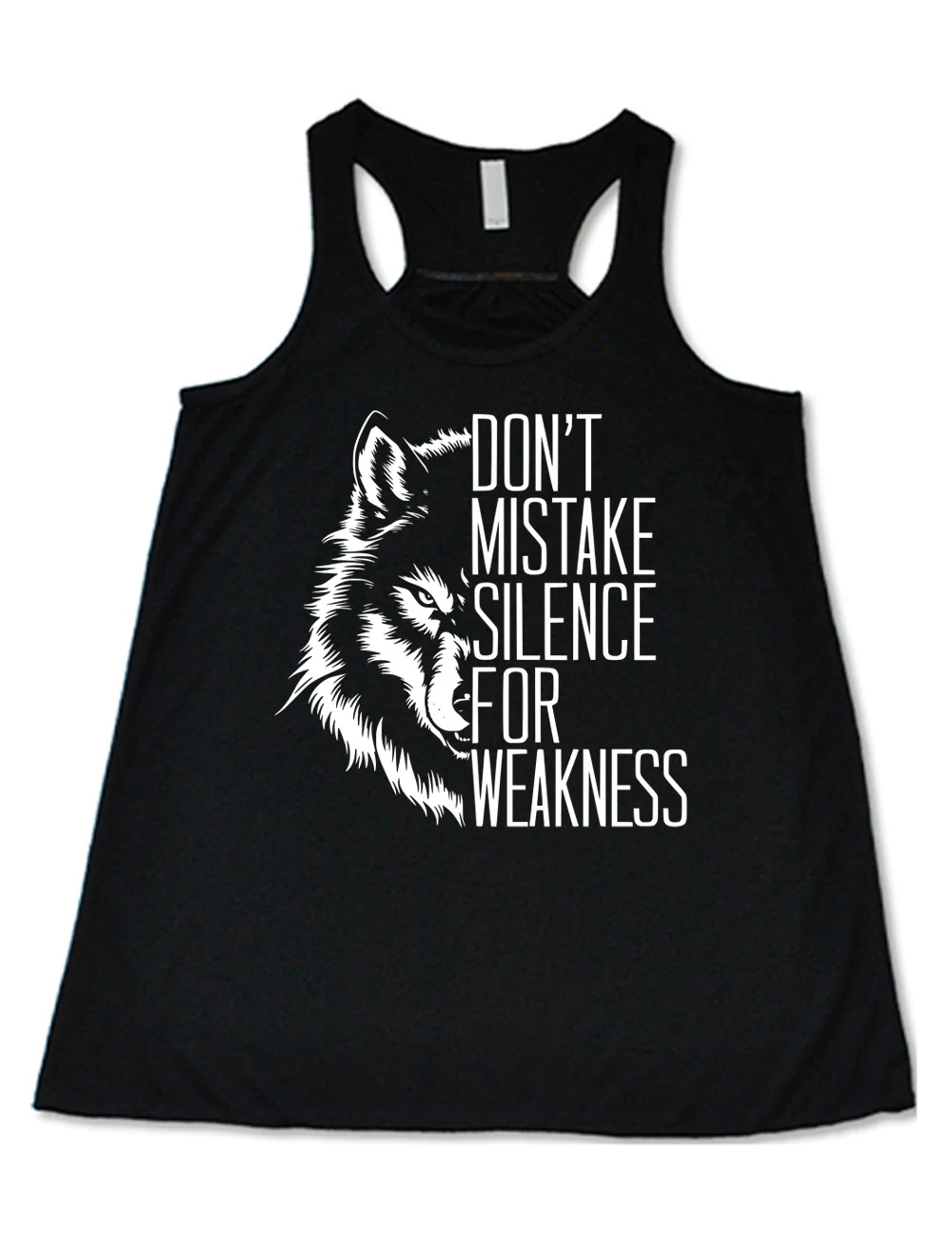 Wolf Don't Mistake Silence for Weakness Shirt