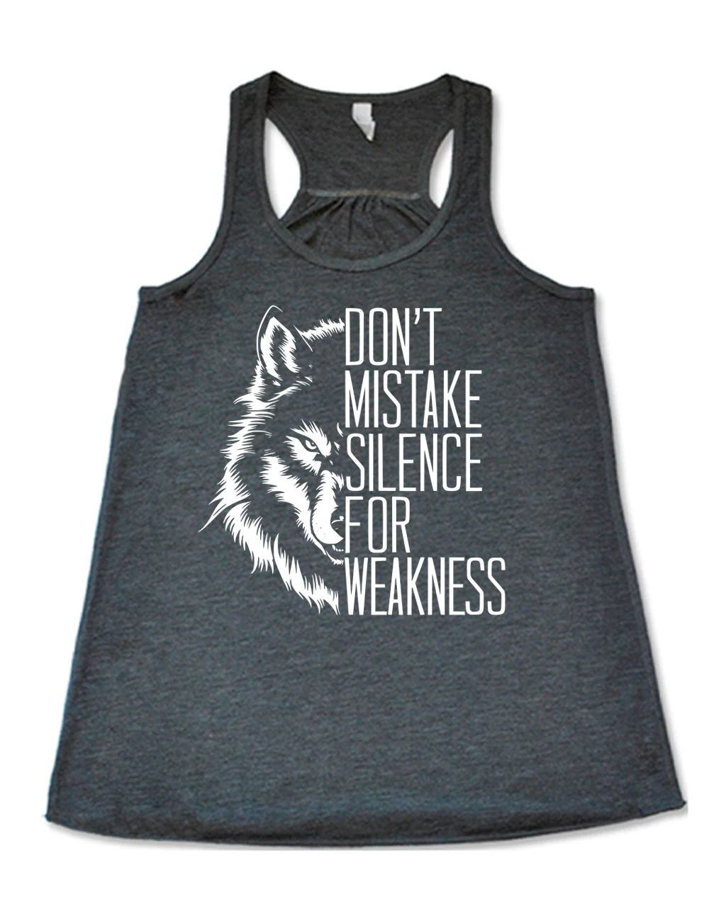 Wolf Don't Mistake Silence for Weakness Shirt - Image 2