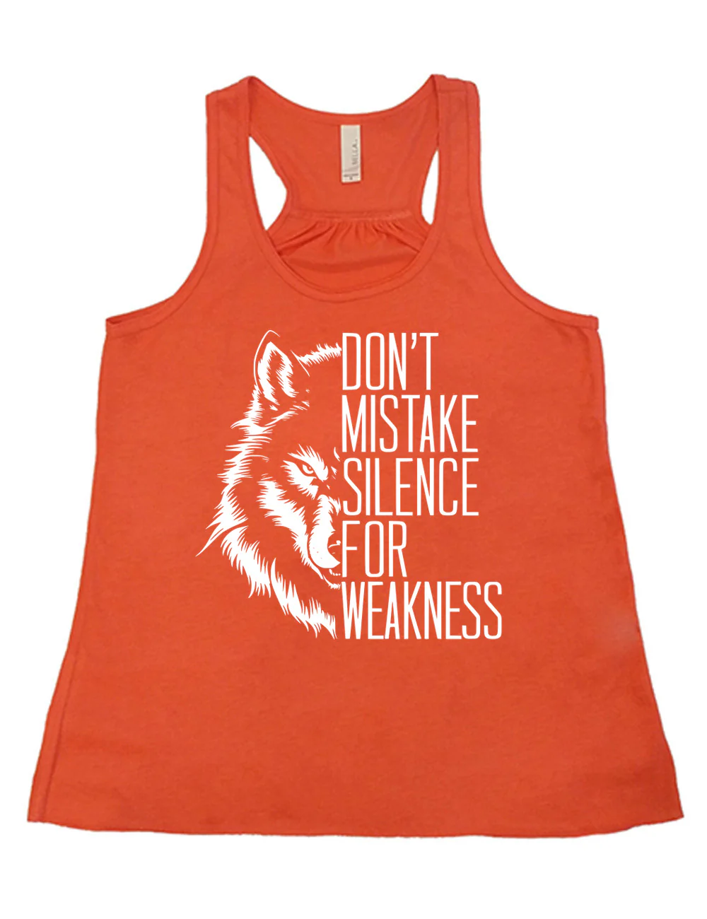 Wolf Don't Mistake Silence for Weakness Shirt - Image 4