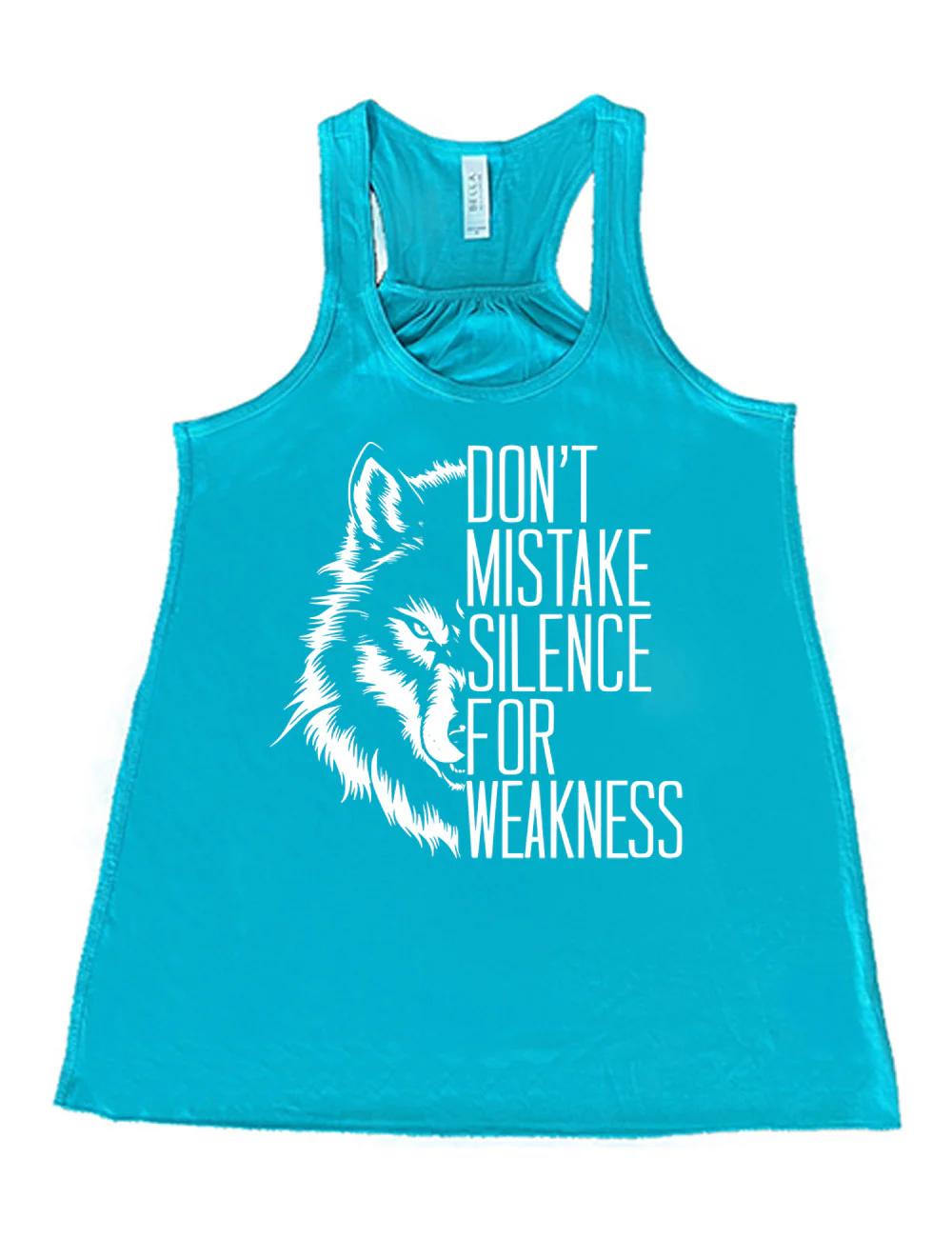 Wolf Don't Mistake Silence for Weakness Shirt - Image 6