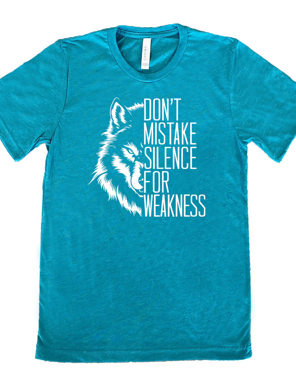Wolf Don't Mistake Silence for Weakness Shirt Unisex - Image 10