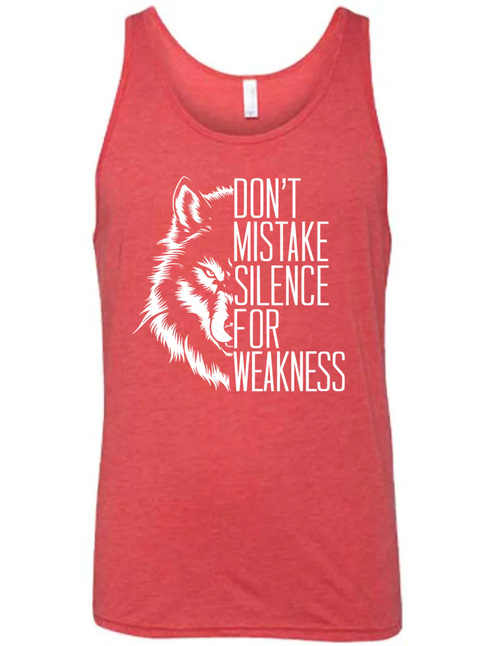 Wolf Don't Mistake Silence for Weakness Shirt Unisex - Image 6