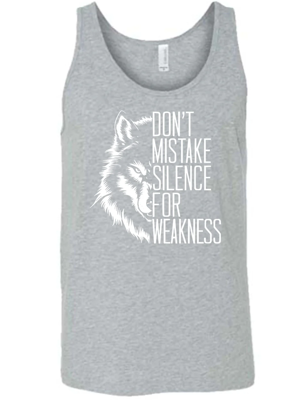 Wolf Don't Mistake Silence for Weakness Shirt Unisex - Image 8