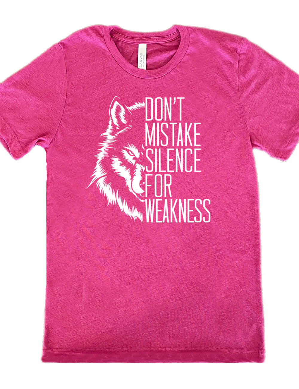 Wolf Don't Mistake Silence for Weakness Shirt Unisex - Image 9