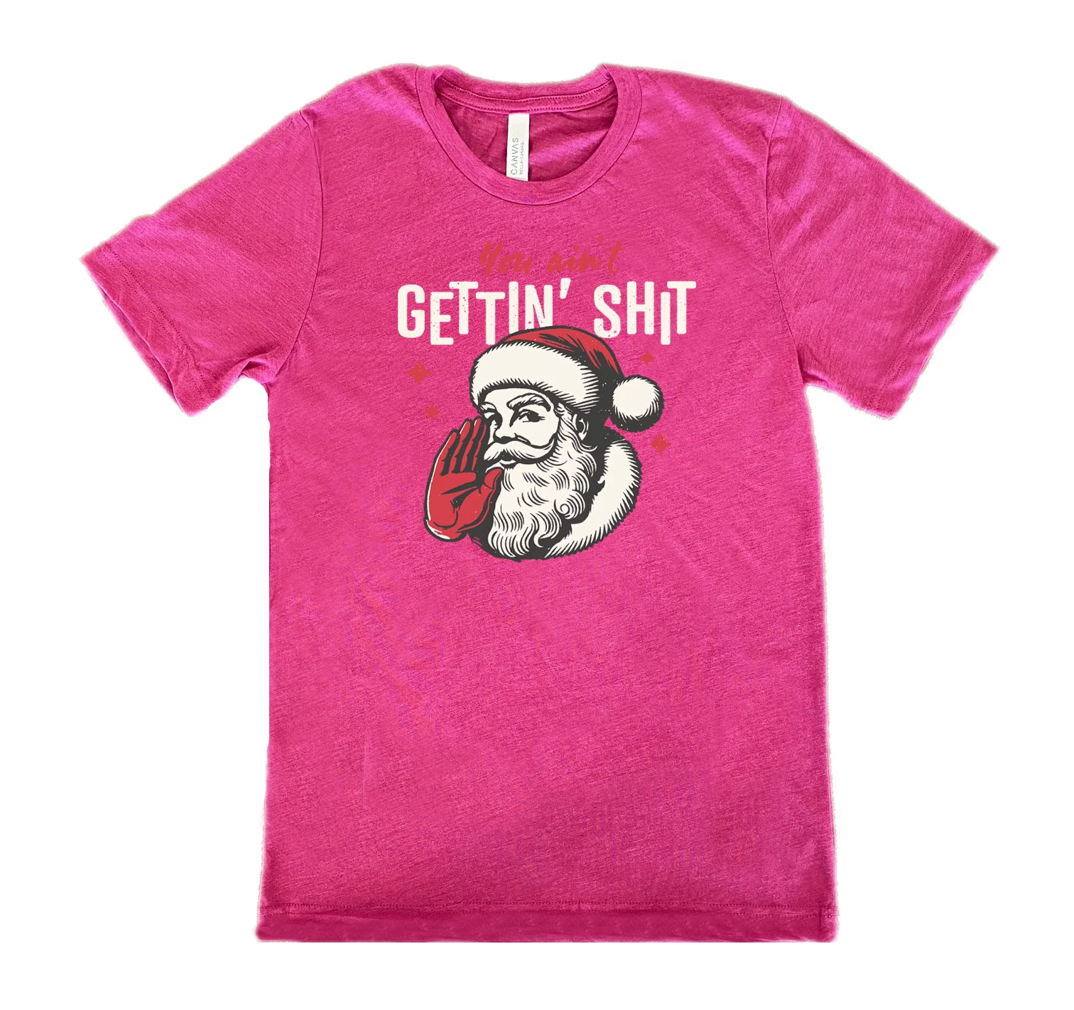 You Ain't Getting Shit Santa Shirt Unisex - Image 10