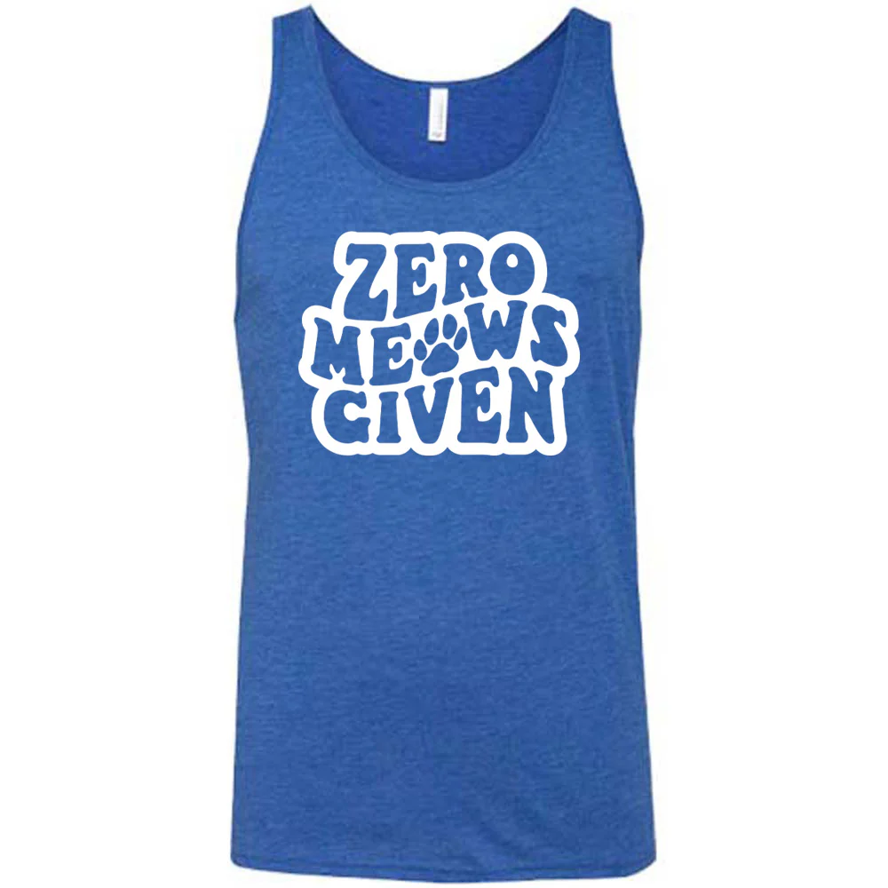 Zero Meows Given Shirt Unisex - Image 4